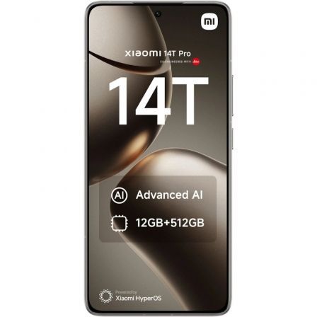 Xiaomi 14T 5G Gris (12GB RAM, 512GB)